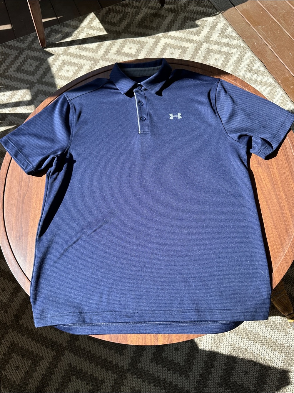 Under Armour Men's Dark Navy Performance Polo